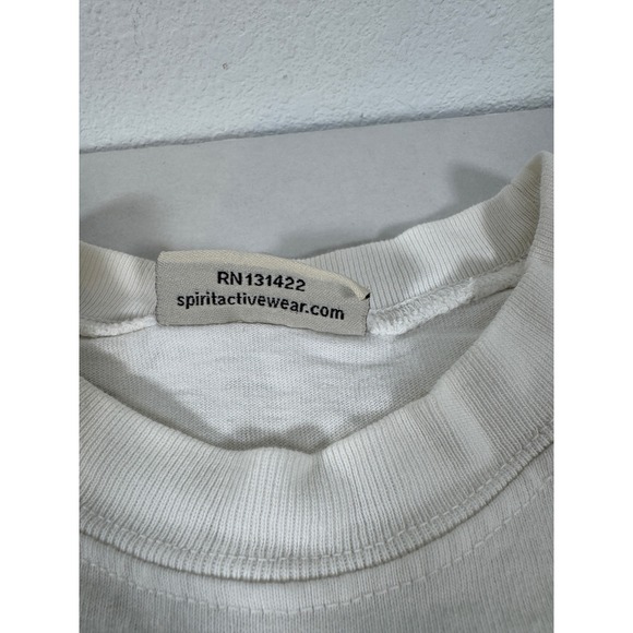 Spirit Jersey McGuires Irish Pub Long Sleeve Shirt Small White Graphic Tee - Picture 4 of 8